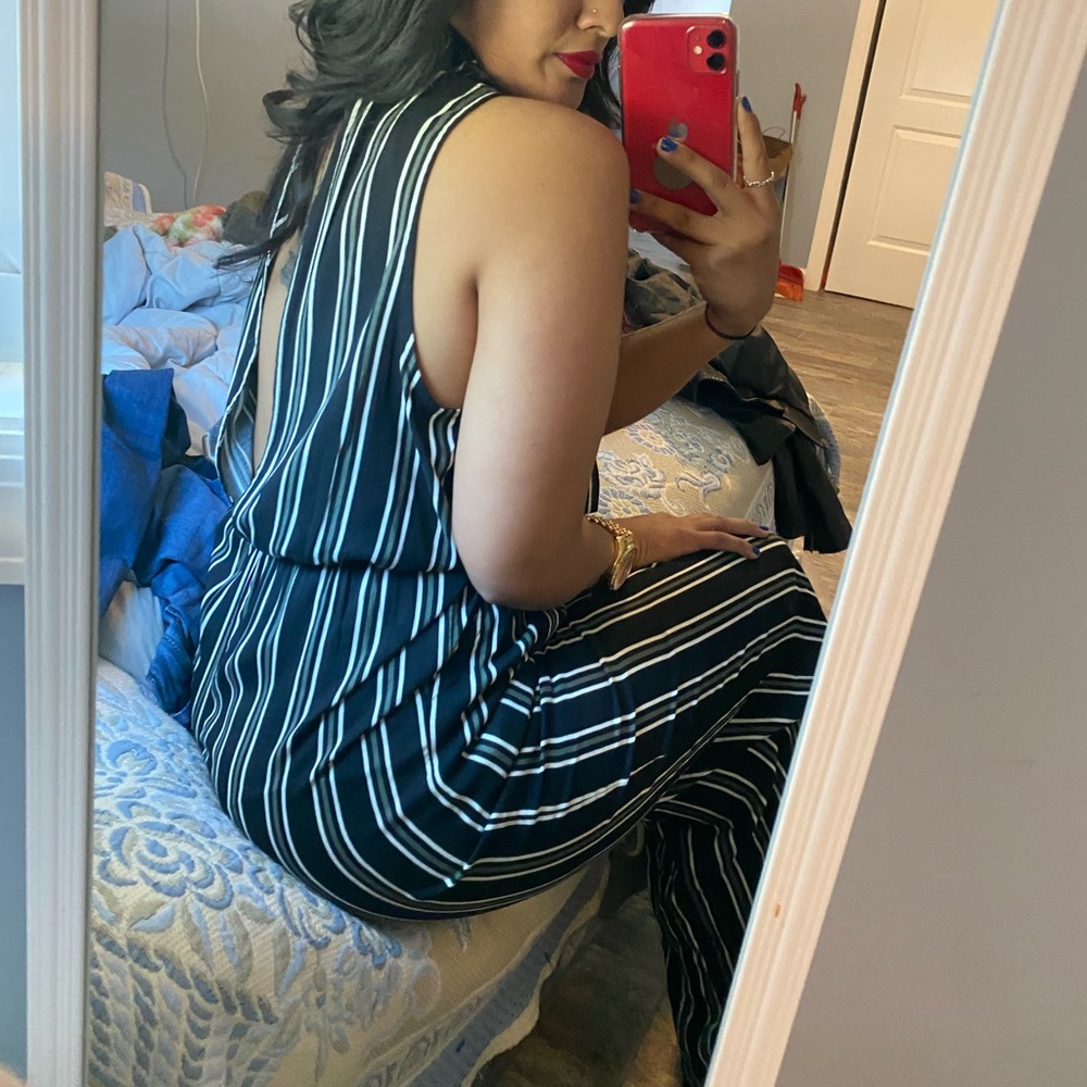 Opened Back Romper - image 2